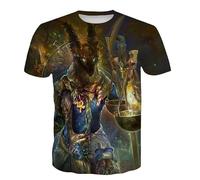 CHANYI Mens 3D Print t-Shirts Ancient Egyptian 3D Printed T Shirt God Eye of Egypt Pharaoh Men T-Shirts Funny Kids Short Sleeve Vintage Streetwea