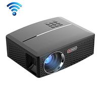 CHANYO Portable projector, Adjustable distance GP80UP Android WiFi LED Projector 1800LM 800x480 Home Theater with Remote Controller, Support HDMI, VGA, AV, USB Interfaces, EU/US/UK/AU Plug Optio