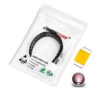 Chanzon 100 pcs 0402 Warm White 3000K SMD LED Diode Lights (Mini Surface Mount Chip 1mm x 0.5mm for PCB DC 3V 20mA) Lighting Bulb Lamps Electronics Components Light Emitting Diodes