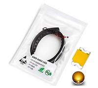 Chanzon 100 pcs 0603 Warm White 3000K SMD LED Diode Lights (Small Surface Mount Chip 1.6mm x 0.8mm for PCB DC 3V 20mA) Super Bright Lighting Bulb Lamps Electronics Components Light Emitting Diodes
