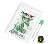Chanzon 100 pcs 2x3x4 mm Yellow-Green LED Diode Lights (Square Rectangle Colored Lens Diffused DC 2V 20mA) Lighting Bulb Lamps Electronics Components Light Emitting Diodes