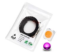 Chanzon 100 pcs 3528 (1210) Pink SMD LED Diode Lights Chips (Surface Mount PLCC 3.5mm x 2.8mm DC 3V 20mA) Super Bright Lighting Bulb Lamps Electronics Components Light Emitting Diodes