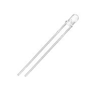 CHANZON 100 pcs 3mm 850nm IR Emitter LED Diode Lights Night Vision (Clear Round Infrared 850 nm DC 1.5V 30mA 100mW) Lighting Bulb Lamps Electronics Components Light Emitting Diodes
