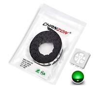 Chanzon 100 pcs 5050 Green SMD LED Diode Lights (Surface Mount 5.0mm x 5.0mm 3 Chips/LED PLCC 6 pins 60mA) Super Bright Lighting Bulb Lamps Electronics Components Light Emitting Diodes