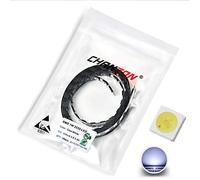 Chanzon 100 pcs SMD 3535 Surface Mount LED Diode Lights DC 3.15-3.4V 250mA Lighting Bulb Lamps Electronics Components Indicator Light Emitting Diodes