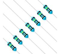 Chanzon 100pcs 1/4W (0.25W) 1.8M Ω ohm 1m8 Metal Film Fixed Resistor 0.01 ±1% Tolerance 1.8MR MF Through Hole Resistors Current Limiting Rohs Certificated