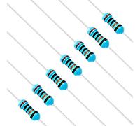 Chanzon 100pcs 1/4W (0.25W) 200K Ω ohm Metal Film Fixed Resistor 0.01 ±1% Tolerance 200KR MF Through Hole Resistors Current Limiting Rohs Certificated