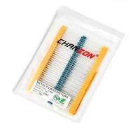 Chanzon 100pcs 1/4W (0.25W) 20K Ω ohm Metal Film Fixed Resistor 0.01 ±1% Tolerance 20KR MF Through Hole Resistors Current Limiting Rohs Certificated