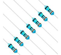 Chanzon 100pcs 1/4W (0.25W) 3.3M Ω ohm 3m3 Metal Film Fixed Resistor 0.01 ±1% Tolerance 3.3MR MF Through Hole Resistors Current Limiting Rohs Certificated