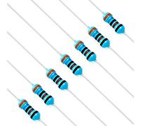 Chanzon 100pcs 1/4W (0.25W) 36K Ω ohm Metal Film Fixed Resistor 0.01 ±1% Tolerance 36KR MF Through Hole Resistors Current Limiting Rohs Certificated