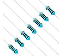 Chanzon 100pcs 1/4W (0.25W) 3K Ω ohm Metal Film Fixed Resistor 0.01 ±1% Tolerance 3KR MF Through Hole Resistors Current Limiting Rohs Certificated