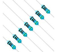 Chanzon 100pcs 1/4W (0.25W) 5.6K Ω ohm 5k6 Metal Film Fixed Resistor 0.01 ±1% Tolerance 5.6KR MF Through Hole Resistors Current Limiting Rohs Certificated
