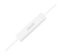 Chanzon 10pcs 10W Cement Resistor 1 Ω ohm ±5% Tolerance Wirewound Induction 1R