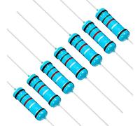 Chanzon 30pcs 2W 0.82 Ω ohm 0r82 r82 Metal Film Fixed Resistor 0.01 ±1% Tolerance 0.82R MF Through Hole Resistors Current Limiting Rohs Certificated