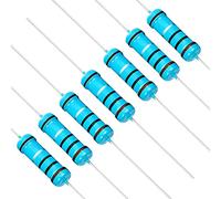 Chanzon 30pcs 2W 1 Ω ohm Metal Film Fixed Resistor 0.01 ±1% Tolerance 1R MF Through Hole Resistors Current Limiting Rohs Certificated