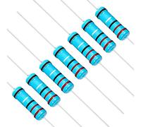 Chanzon 30pcs 2W 2.2 Ω ohm 2r2 Metal Film Fixed Resistor 0.01 ±1% Tolerance 2.2R MF Through Hole Resistors Current Limiting Rohs Certificated