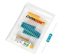 Chanzon 30pcs 2W 4.7K Ω ohm 4k7 Metal Film Fixed Resistor 0.01 ±1% Tolerance 4.7KR MF Through Hole Resistors Current Limiting Rohs Certificated