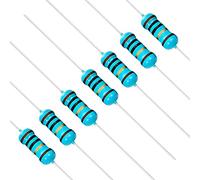 Chanzon 50pcs 1W 10 Ω ohm Metal Film Fixed Resistor 0.01 ±1% Tolerance 10R MF Through Hole Resistors Current Limiting Rohs Certificated