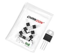 Chanzon BT136-600 TO-220AB Triac Thyristor Transistor, Bidirectional Silicon-Controlled Rectifier Transistor (Pack of 10pcs)
