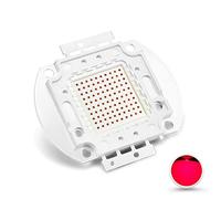 CHANZON High Power Led Chip 100W Deep Red Plant Grow Light (650nm - 660nm / Input 3000mA / DC 20V - 24V / 100 Watt) SMD COB Emitter Diode Components 100 W Bead for DIY Hydroponic/Flower Growing Lamp
