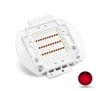 CHANZON High Power Led Chip 30W Far Red Plant Grow Light (730nm / Input 900mA / DC 18V - 20V / 30 Watt) SMD COB Emitter Diode Components 30 W Bead for DIY Growing Lamps