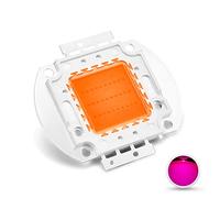 CHANZON High Power Led Chip 30W Full Spectrum Plant Grow Light (380nm - 840nm / 900mA / DC 30V - 34V / 30 Watt) SMD COB Emitter Diode Components 30 W Bead for DIY Hydroponic Flowers Growing Lamp