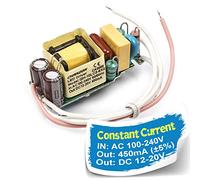 Chanzon LED Driver 450mA (Constant Current Output) 12V-20V (Input 85-277V AC-DC) (4-6) x2W Power Supply 450 mA Lighting Transformer Drivers for High Power COB Light Lamp Bulb (PCB Board)