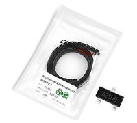 Chanzon SI2302 SOT-23 NMOS N-Channel Power MOSFET Transistor, SMD Pack of 100pcs for Advanced Power Control Applications