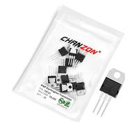 Chanzon TIP127 TO-220 PNP Darlington Power Bipolar Junction Transistor (Pack of 10pcs)