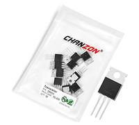 Chanzon TIP41C TO-220 NPN Power Bipolar Junction Transistor, High-Performance Transistor for Electronic Devices (Pack of 10pcs)