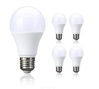 Chao Zan E27 LED Light Bulb 5W (40W Equivalent),450 Lumen 2700-3000K Warm White,Globe Edison Screw Bulb, 270° Beam Angle,Energy Saving, 4 Pack
