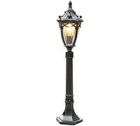 Chao Zan Outdoor Post Light Outdoor Garden Patio Path Lighting Lamp Post Modern Vintage Style Lantern Light Weatherproof IP55-1 x 60W E27 Bulb,Bulbs not Included (B)