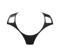 CHAOBAO Carbon Fiber Car Steering Wheel Panel Decoration Cover Trim Moulding Sticker Fit For BMW 1 3 Series E87 E90 E92 E93 2005-2012 Cover Trim Stickers (Color : Style 2)
