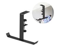 Chaofatchoy Adjustable Purse Hooks for Table, No Stick or Nails Needed Purse Hanger for Table, No-Damage to The Table, Branch Shaped Bag Holder for Table, Umbrella, Keys, Cups and Headphone (Black)