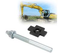 Chaofei Track Tensioner Adjuster Bolt for 1 Ton Mini Excavator Under 18 Class Universal Track Adjuster Rod Compatible with Bobcat Kubota John Deere Compact Excavators (Black)