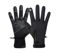 CHAOHAOKE Motorcycle Gloves for Cross Bikes - Waterproof, Non-Slip & Touch Screen Compatible, with Soft Fleece Lining for Hunting & Outdoor Use