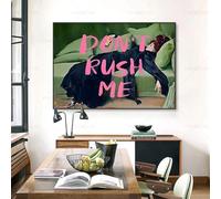 CHAOJIART Classic Vintage Poster Woman Lay On The Sofa Famous Wall Art Canvas Painting Modern Picture For Bedroom Living Room Decor(70x100cm/Canvas wrapped)