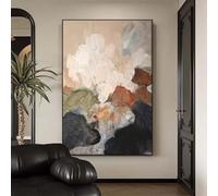 CHAOJIART European Vintage Landscape Canvas Painting Wall Art Classic Old Master Style Romantic Countryside Wall Decor For Bedroom(70x90x3 cm/Frameless)