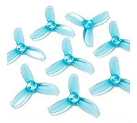 ChaonGhemieux 2.0 Inch D Series Three-blade Ducted Drone Propeller, 4Pcs CW and 4Pcs CCW PC Prop Blades(Blue)