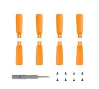 ChaonGhemieux 4Pair/8Pcs Folding F 4022 PC Propeller CW CCW Compatible with D-ji FLIP Drone RC Multirotor DIY Accessories(Orange)