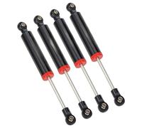 ChaonGhemieux 4Pcs RC Shock Absorber Damper 70-110mm Compatible With 1/10 SCX10 RBX10(4PCS 110mm Black)