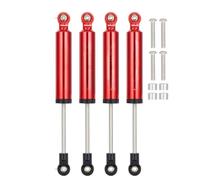 ChaonGhemieux 4Pcs RC Shock Absorber Damper 70-110mm Compatible With 1/10 SCX10 RBX10(4PCS 110mm Red)