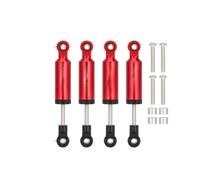 ChaonGhemieux 4Pcs RC Shock Absorber Damper 70-110mm Compatible With 1/10 SCX10 RBX10(4PCS 70mm Red)