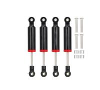 ChaonGhemieux 4Pcs RC Shock Absorber Damper 70-110mm Compatible With 1/10 SCX10 RBX10(4PCS 80mm Black)