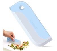 Chaoowr Small Squeegee, Flexible Rubber Car Window Squeegee, Mini Squeegee for Mirrors Windows Glass and Surfaces in the Kitchen Bathroom Car (Blue)