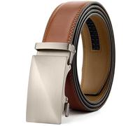 CHAOREN Belts for Men - Ratchet Leather Mens Belt 1 3/8" for Jeans - Fits Everywhere