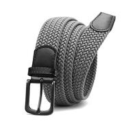 CHAOREN Elastic Belts for Men - Elasticated Belt Men 1 3/8" for Golf Trousers - Tight Performed Stretch Belt