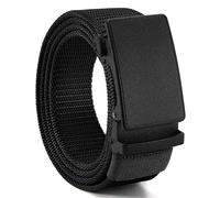 CHAOREN Nylon Ratchet Belt for Men - 1 1/2" Casual Work Belts with Slide Buckle - Trim to Fit