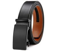 CHAOREN Ratchet Belts for Men, Mens Belt Leather, 1 3/8" Adjustable Fit | 5mm Precision Adjustment for Perfect Fit, Durable Leather, Trim-to-Fit, Dress & Casual Wear, Great Gift Choice