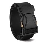 CHAOREN Tactical Belts for Men, Work Belt 1 1/2" Adjustable Nylon Webbing, Ideal for Military, Hiking & EDC Use